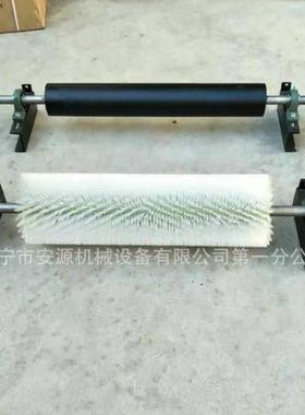 电动滚筒清扫器电动毛刷清扫器电动毛刷清扫器尼龙丝毛刷安源