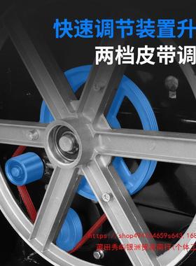 洛克士14寸木工带锯机线锯工业级可调速大型开料锯切割裁板锯大型