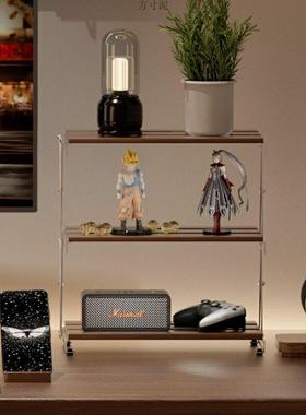 桌上收纳书架桌面书桌多层洞洞置物架架子露营工厂一件