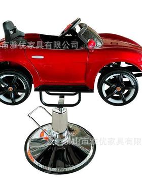 儿童理发椅发廊理发店专用卡通车座椅小孩剪发椅大底盘宝宝美发椅