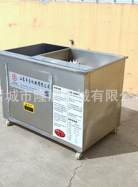 供货小龙虾清洗机全自动物理毛刷式仿手工洗虾机不损伤虾子