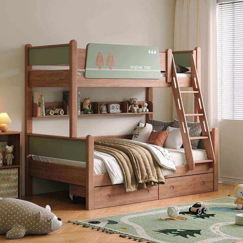 2025新款全实木儿童床多功能上下床高低床小户型家用双层床子母床,淘宝优惠券,粉丝福利购,淘宝优惠卷