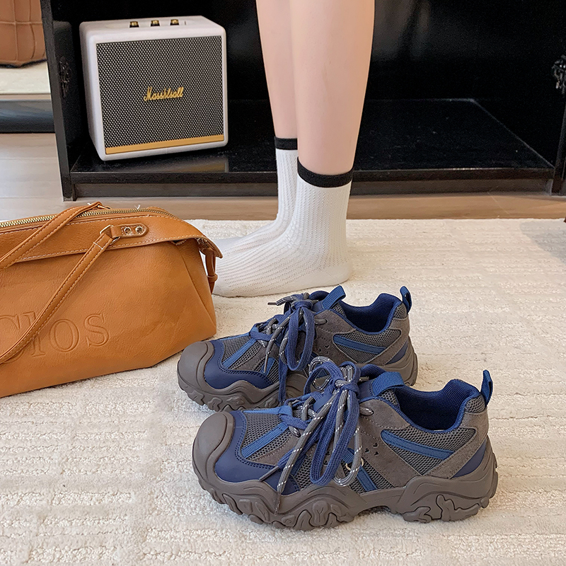 书外Swai徒步鞋户外徒步运动鞋增高底女2025新款秋季轻量化时尚 - 图1