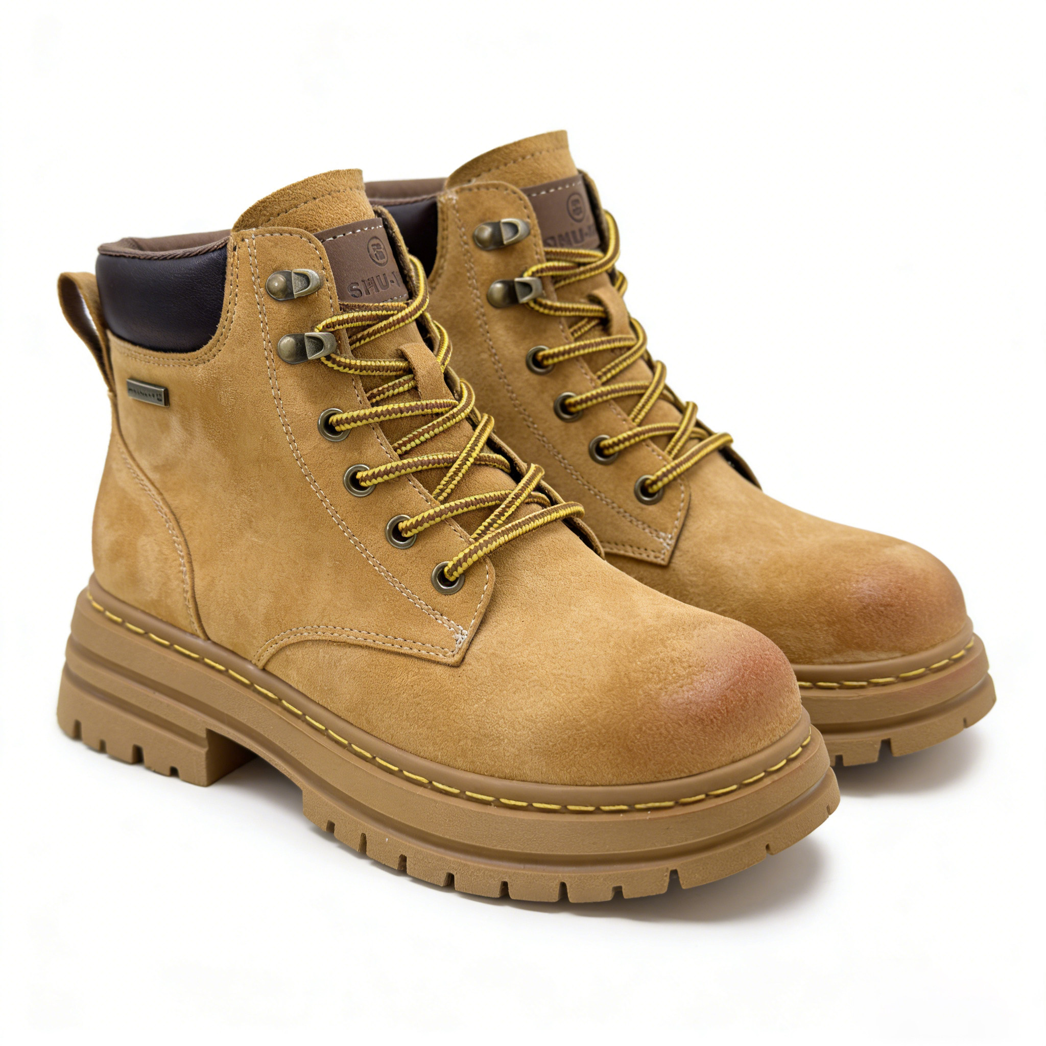 书外大黄靴马丁靴2025秋冬新款男女鞋同款增高保暖工装官方旗舰店,淘宝优惠券,粉丝福利购,淘宝优惠卷