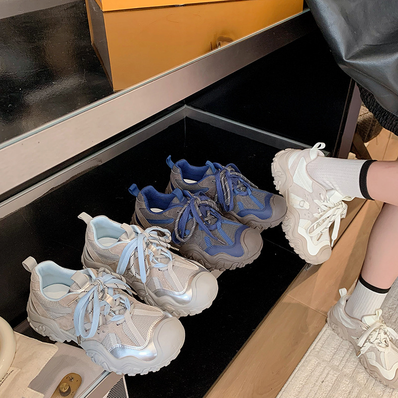 书外Swai徒步鞋户外徒步运动鞋增高底女2025新款秋季轻量化时尚 - 图3