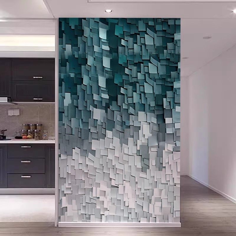 侘寂风客厅装饰画抽象立体感沙发背景墙高端大气走廊玄关墙纸壁画,淘宝优惠券,粉丝福利购,淘宝优惠卷