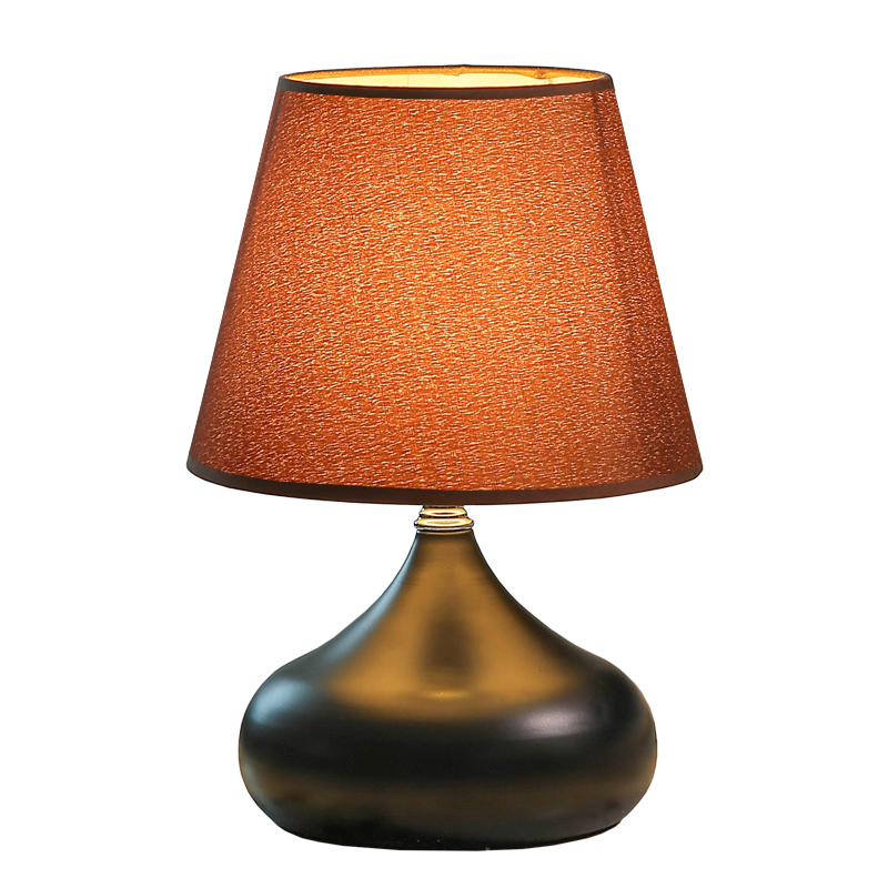 北欧主卧室床头灯 现代创意复古高级轻奢感台灯 温馨浪漫简约触摸 - 图3