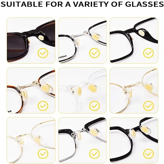 Self-adhesive latex anti-slip retainer nose pad pad glasses anti-slip increased EVA nose pad WZ