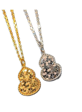 高级感龙鳞葫芦碎冰冰工艺吊坠