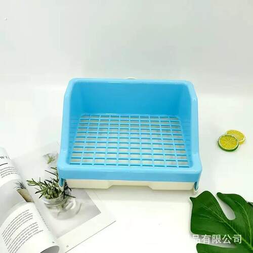 兔子厕所抽屉式宠物龙猫清洁用品大号兔兔砂拉屎便盆防喷尿尿盆 - 图2