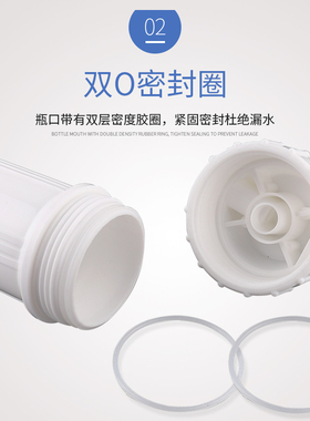 艾吉格三级净水器过滤器滤水器自来水奶茶店专用开水机制冰机商用