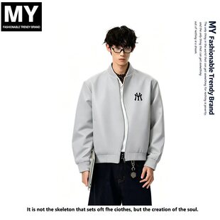 MY美式立领飞行夹克外套