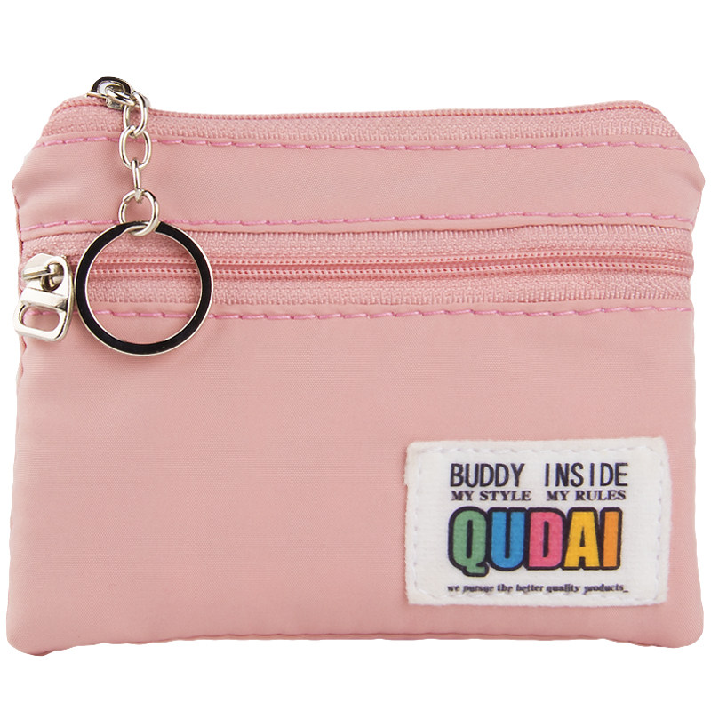 双层零钱包简约日系防水迷你小学生男女装钥匙耳T机卡包布艺零钱,淘宝优惠券,粉丝福利购,淘宝优惠卷