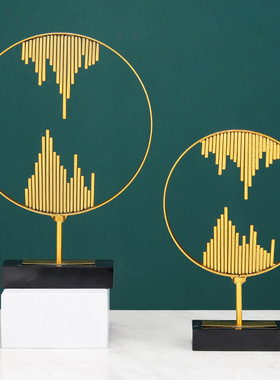 北欧轻奢抽象艺术品摆件家居客厅酒柜店玄关装饰工艺礼品公室桌面