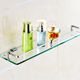 All copper bathroom storage rack wall-mounted bathroom toilet toilet toilet sink mirror bathroom glass storage rack