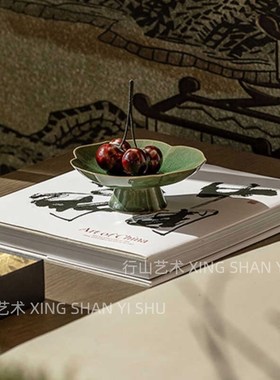 现代铸铁仿古做旧动物样板间售楼处书房茶室玄关边柜装饰摆件