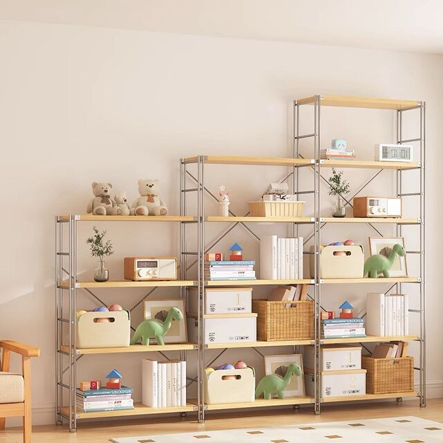Balcony kitchen storage rack multi-functional household bookshelves floor-standing storage rack storage rack simple multi-layer storage rack