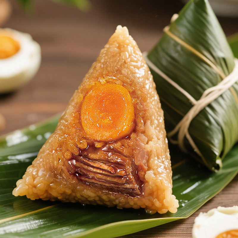 安徽味端午节粽子肉粽新鲜蛋黄粽真空独立包装蜜枣白糯米粽子红豆