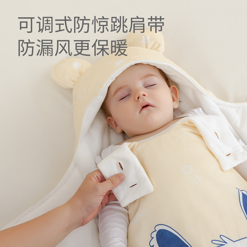 婴儿抱被新生产房外出包被秋冬季加厚款防惊跳纯棉四季被初生宝宝,淘宝优惠券,粉丝福利购,淘宝优惠卷