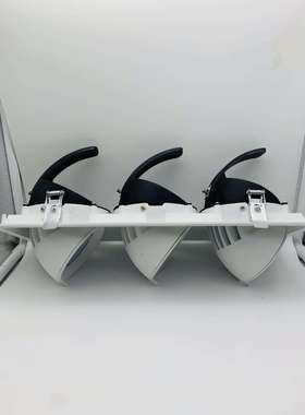 三头象鼻灯3*25W象鼻灯外壳套件方形象鼻灯外壳高端斗胆灯