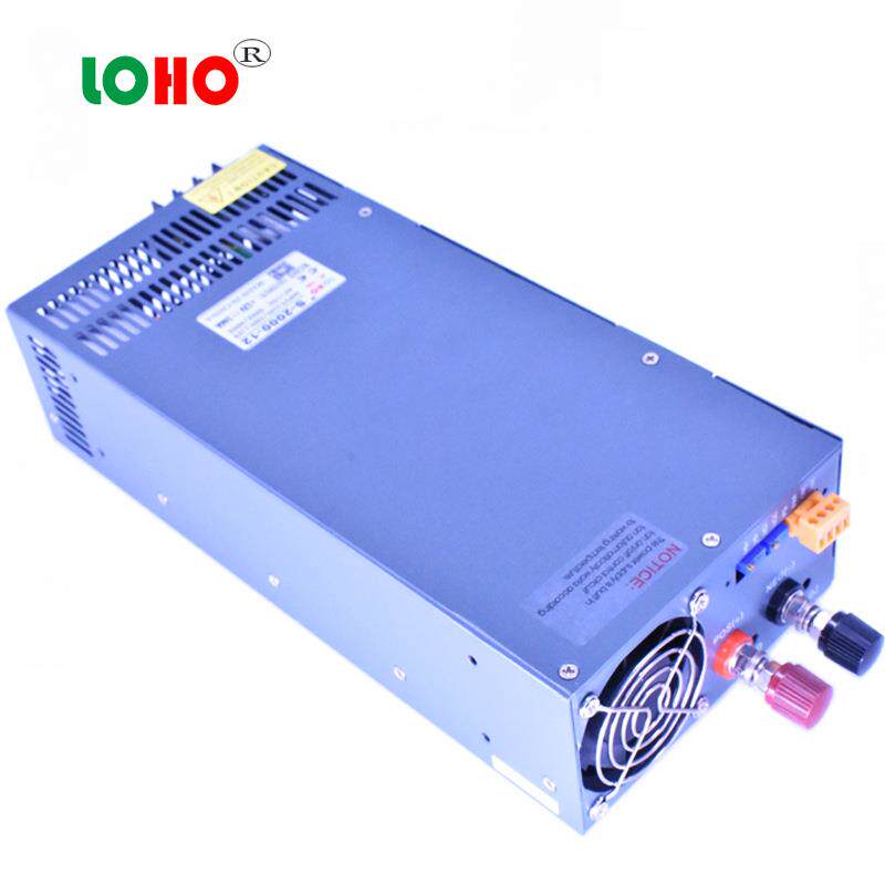 原装可调0~12V24V36V48V60V2000W开关电源48V2000W直流变压器电源 - 图0