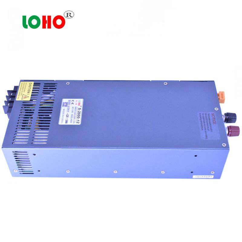 原装可调0~12V24V36V48V60V2000W开关电源48V2000W直流变压器电源 - 图3