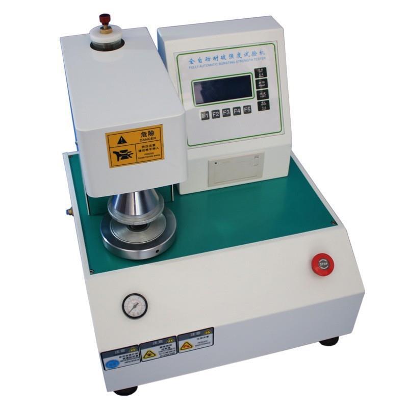 源头厂家工业级耐破试验机皮革纸板纸箱薄膜测试硅油液压数据打印 - 图0