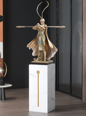 齐天大圣大型落地摆件斗战胜佛商场酒店门口迎宾大号雕塑开业礼品