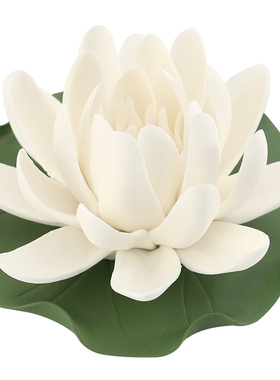 荷莲瓣手工陶瓷茶宠家居饰品客厅创意办公桌茶桌茶宠陶瓷