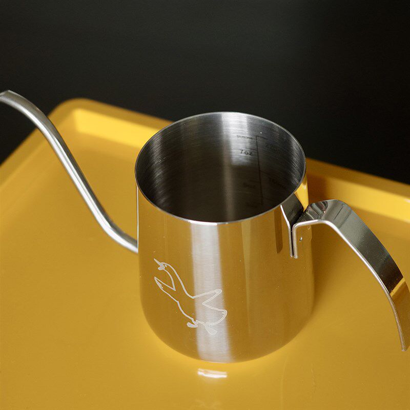 如本挂耳咖啡幸运鹅手冲壶 C迷你不锈钢 细口家用便携式 - 图3