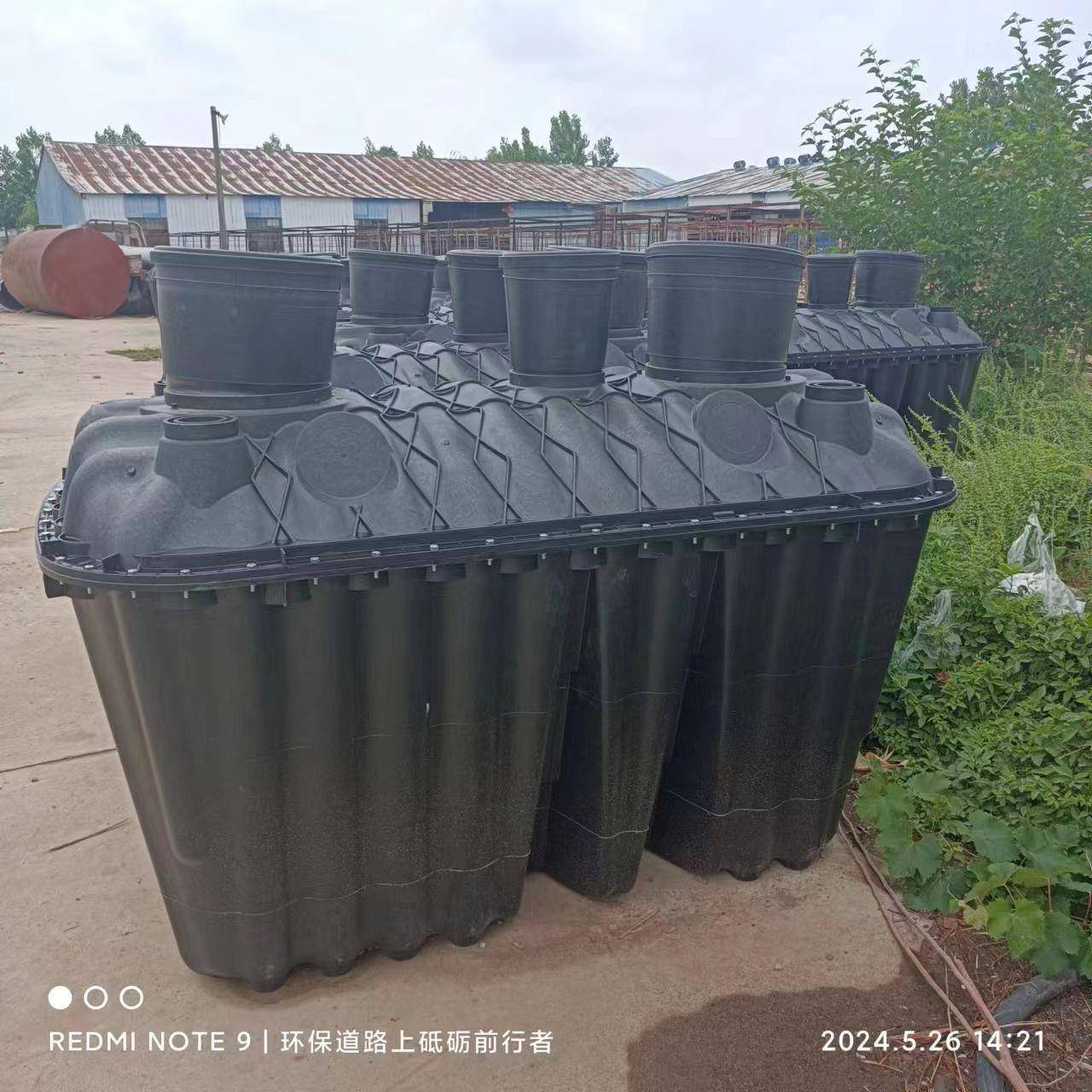 二八开化粪池塑料加厚污水处理设备pe净化槽农村厕改工程款粪水箱 - 图2