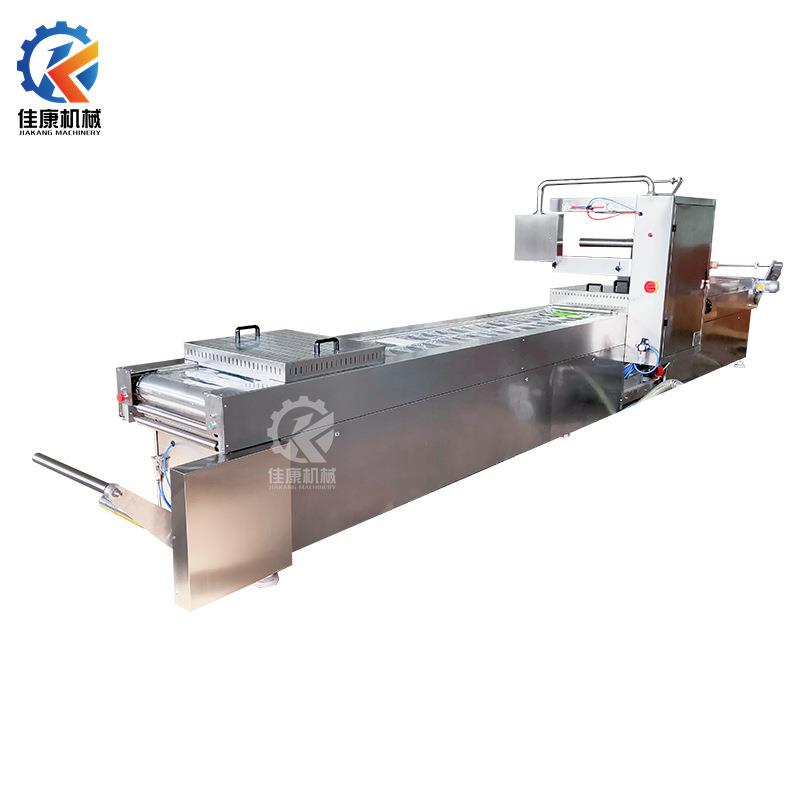 自动拉伸膜真空包装机猫砂真空包装设备豆腐猫砂真空包装设备 - 图3