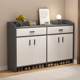 Cabinet household door shoe entrance porch cabinet integrated floor large capacity storage cabinet simple economical type