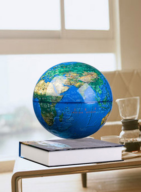 磁悬浮发光招财悬空业送礼领导创意家居科技