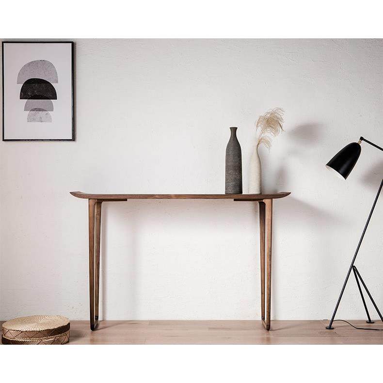 北欧现代简约黑胡桃木新中式实木供桌翘头案木质条案玄关案台条桌,淘宝优惠券,粉丝福利购,淘宝优惠卷