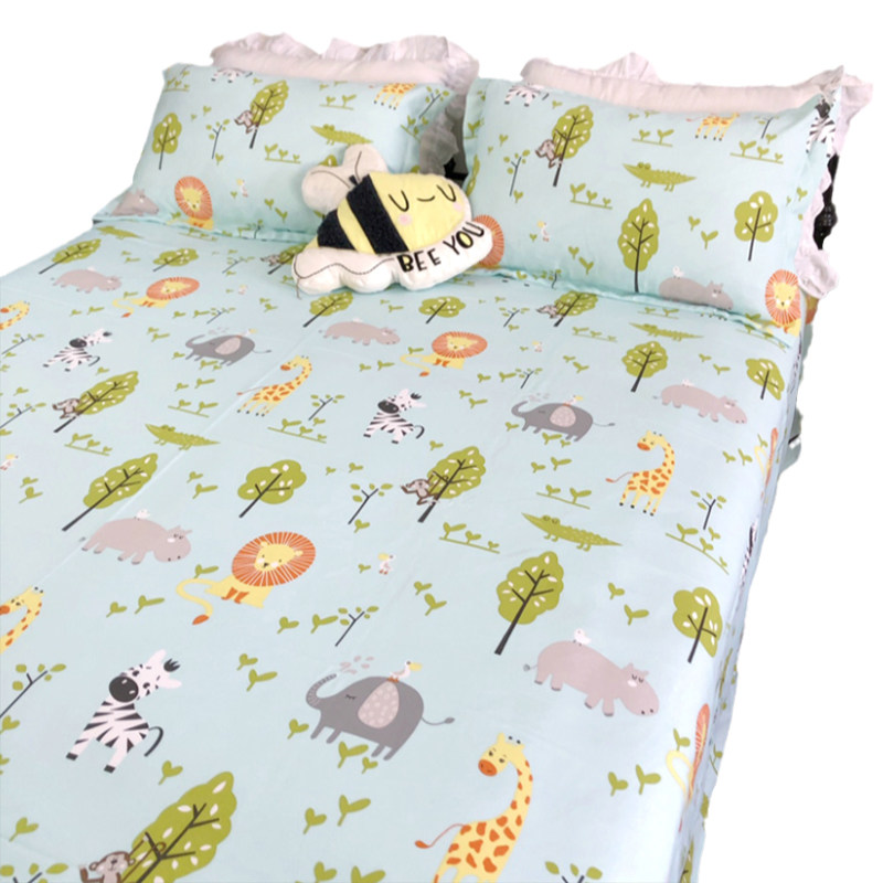 竹纤维亲肤加厚软凉席床单枕套三件套双人1G.5m/1.8米夏季凉感睡,淘宝优惠券,粉丝福利购,淘宝优惠卷