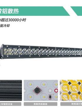 TEEHON144W汽车LED长条灯车顶灯越野车灯19英寸卡车顶灯