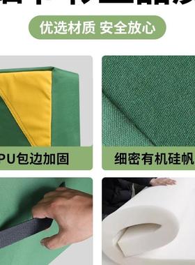 跳高海绵垫空翻可折叠加厚高密度体操垫中考体育防护海绵垫子