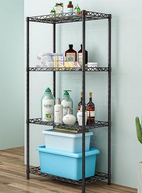 索尔诺置物架厨房落地浴室层架卫生间卧室收纳储物微波炉架子