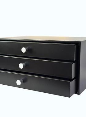 包邮收纳可抽拉桌面抽屉柜钢制多层分类小抽屉柜子简易收纳柜