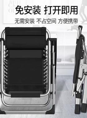 躺椅折叠椅办公室午睡折叠椅家用阳台懒人逍遥椅冬天陪护躺椅