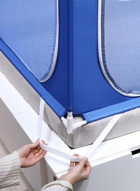 正顺2022新款A类母婴分床神器印花坐床式蚊帐1.5*2.0m床上用品