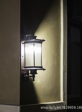 户外壁灯室外防水庭院大门灯花园墙壁灯中式别墅露台LED阳台壁灯