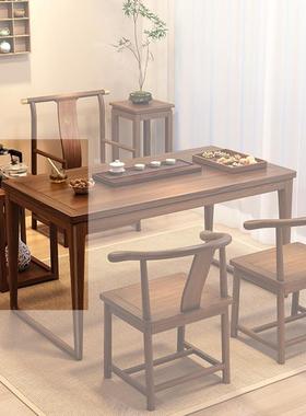 新中式实木茶水柜小型简易茶桌边几烧水壶一体茶桌边柜简约泡茶台