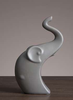 客厅办公室书柜酒柜电视柜象摆件北欧简约现代创意装饰品