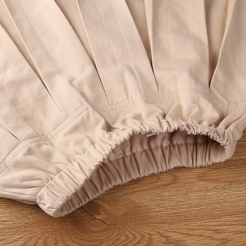 女童短裙浅卡其色小学生校服裙子学院风宝宝百褶裙儿童表演半身裙,淘宝优惠券,粉丝福利购,淘宝优惠卷