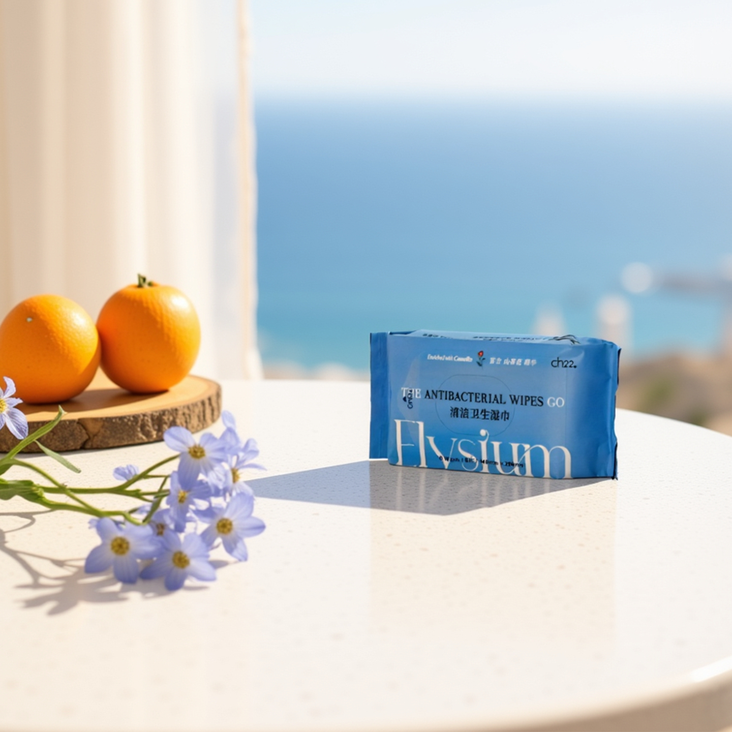 新品ch22清洁卫生湿巾儿童一次性便携装小包手机消毒杀菌 带香氛 - 图1