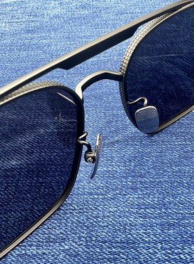 远洋船航墨镜司机户外沙滩纯钛镜框偏光防紫外防晒908型太阳眼镜