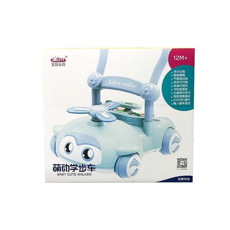 婴儿学步车音乐推车防侧翻宝宝学走路助步6-18月玩具车,淘宝优惠券,粉丝福利购,淘宝优惠卷