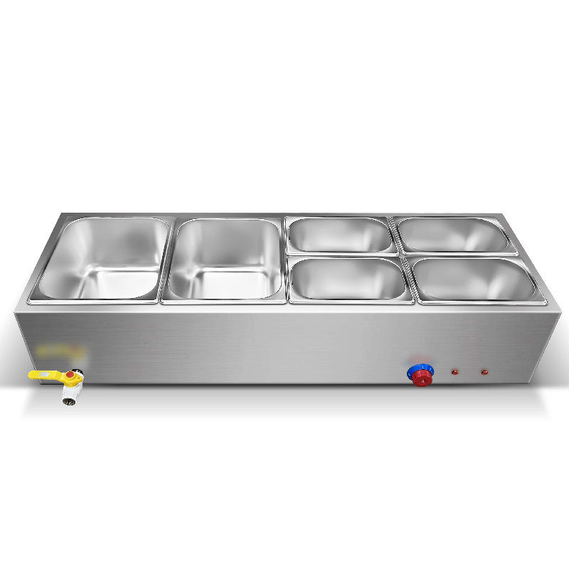 商用快餐保温台加热控温保温售饭台食堂保温打菜台U不锈钢汤池台,淘宝优惠券,粉丝福利购,淘宝优惠卷